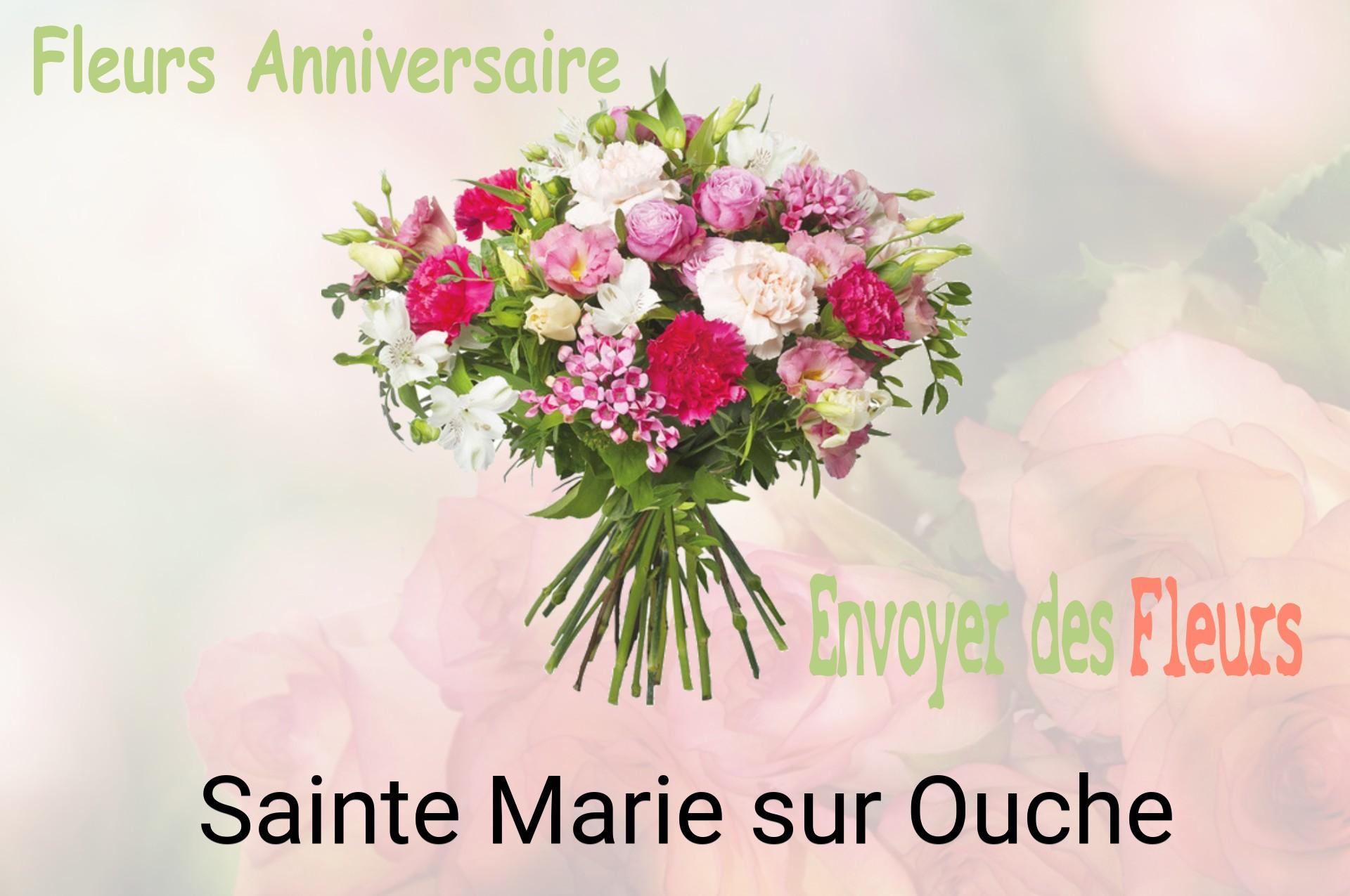 Bouquet de fleurs d’anniversaire livré à Sainte-Marie-sur-Ouche