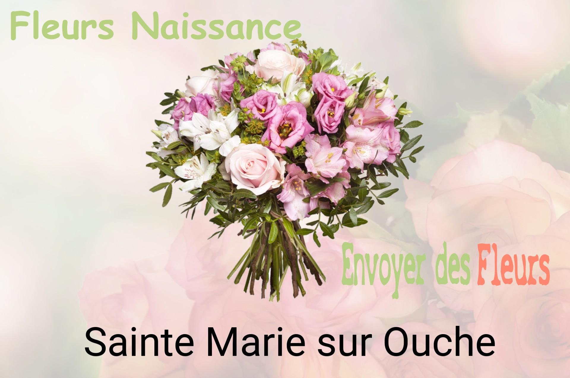 Bouquet de fleurs de naissance livré à Sainte-Marie-sur-Ouche