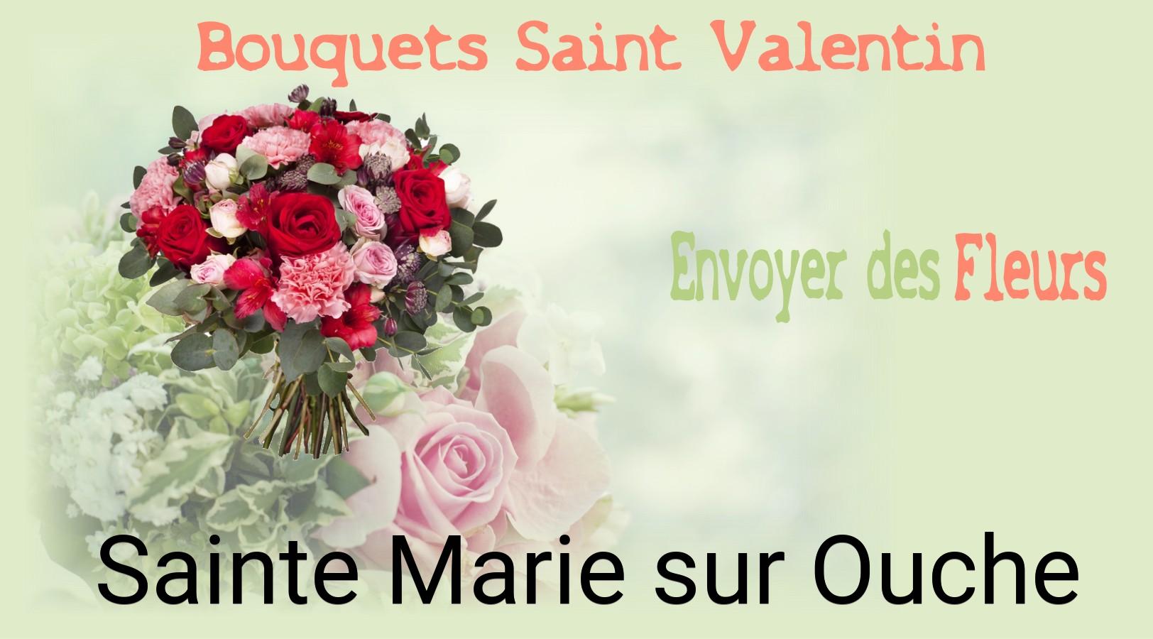 Roses de Saint-Valentin livrées à Sainte-Marie-sur-Ouche